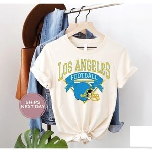 Retro Los Angeles Rams Football Tee Shirt Unisex Gift For Football Lovers